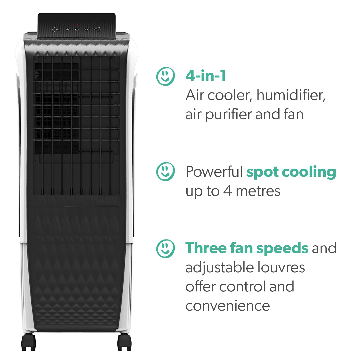 Electriq 16l portable evaporative on sale air cooler