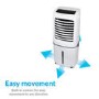 GRADE A2 - 50L Evaporative Air Cooler and Antibacterial Air Purifier for areas up to 70 sqm