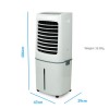 50L Evaporative Air Cooler and Antibacterial Air Purifier for areas up to 70 sqm