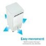 GRADE A1 - electriQ Slimline ECO 6L Air Cooler with built-in Air Purifier and Humidifier - with 2 free ice packs