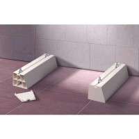 GRADE A1 - ACBFS450P  Floor Stand Base Set for Air Conditioner Unit / Heat Pump up to 300 kg PVC 450mm length 