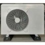 ACBFS600AR  Anti-Vibration Noise Reduction Rubber Floor Stand Feet Set of 2 for Air Conditioner Unit / Heat Pump up to 400 kg 600mm length 95mm height