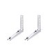 electriQ Air Conditioner Wall Mount Brackets - Up to 90kg - 9000-24000 BTU - pre assembled