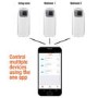 electriQ AirFlex 14000 BTU 4kW SMART WIFI App Portable Air Conditioner with Heat Pump for Rooms up to 38 sqm Alexa enabled  - Factory Outlet