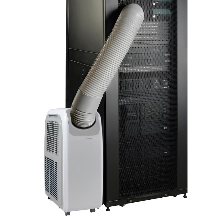 GRADE A3 - electriQ AirFlex 14000 BTU 4kW Portable Air Conditioner with Heat Pump
