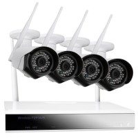 Box Opened electriQ 4 Camera 1080p HD Wifi CCTV System with 1TB Hard Drive