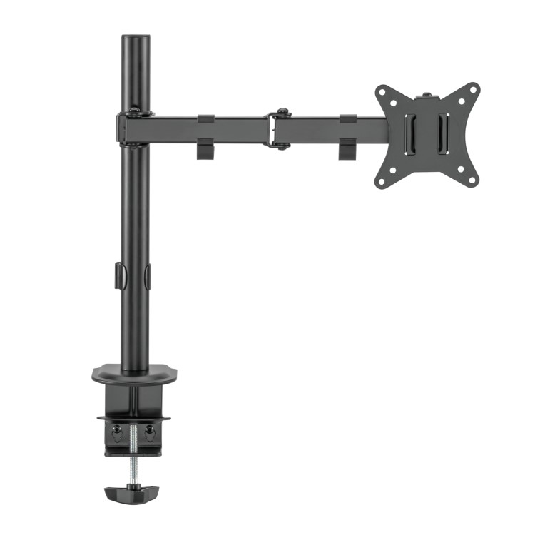 electriQ Single Monitor Arm + PC Mount
