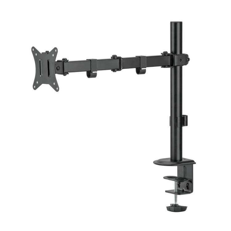 electriQ Single Monitor Arm + PC Mount