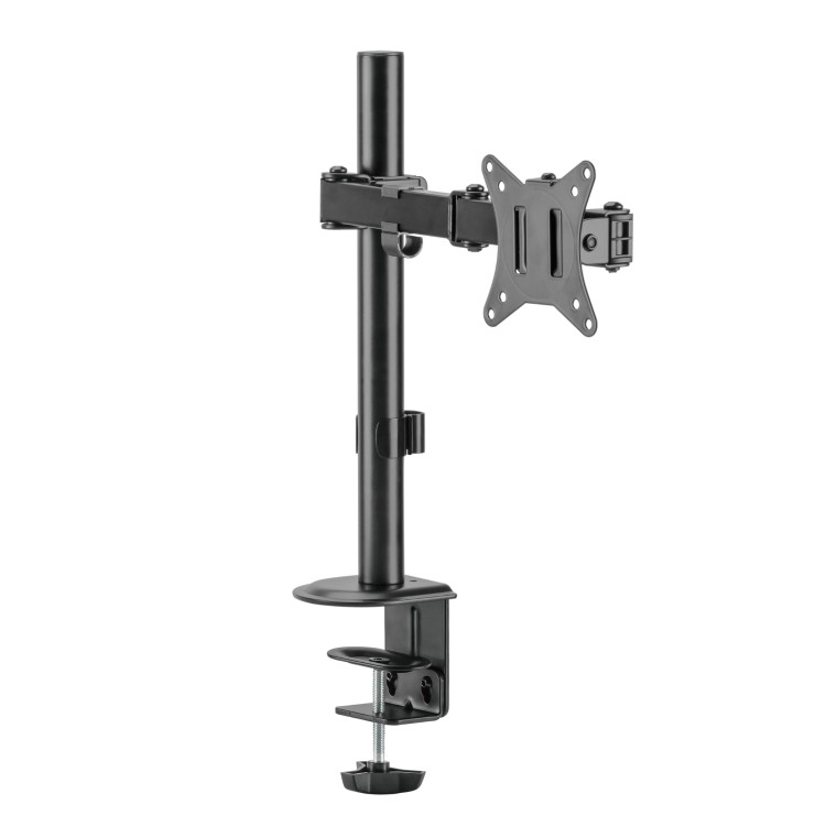 electriQ Single Monitor Arm + PC Mount