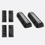 Bundle of 1 set of Rubber Floor Stand ACBFS600AR & 2 set of Base ACBFS600ARBase 600mm Length 195mm Height in total - For Air Conditioners & Heat Pumps up to 400 kg