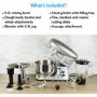 electriQ 5.5L Multifunctional Stand Mixer with Blender & Meat Grinder - FREE Scale