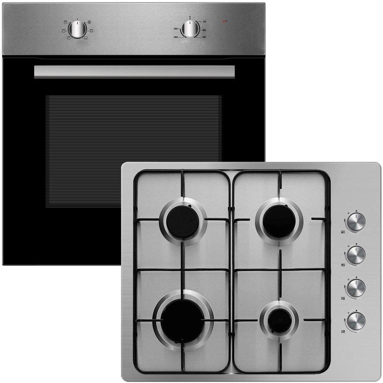 Electriq 6 Function Single Oven & 60cm Gas Hob Bundle