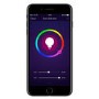 GRADE A1 - electriQ dimmable colour Smart Wifi Bulb with B22 bayonet ending - Alexa & Google Home compatible