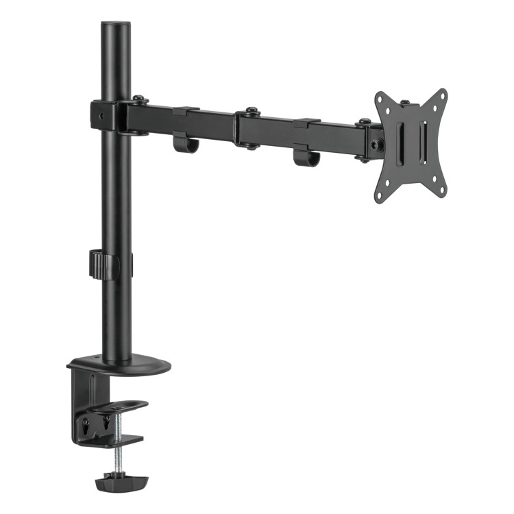 electriQ Single Monitor Arm + PC Mount