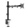 electriQ Single Monitor Arm + PC Mount
