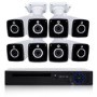 electriQ 8 Camera 4K Ultra HD DVR CCTV System No HDD