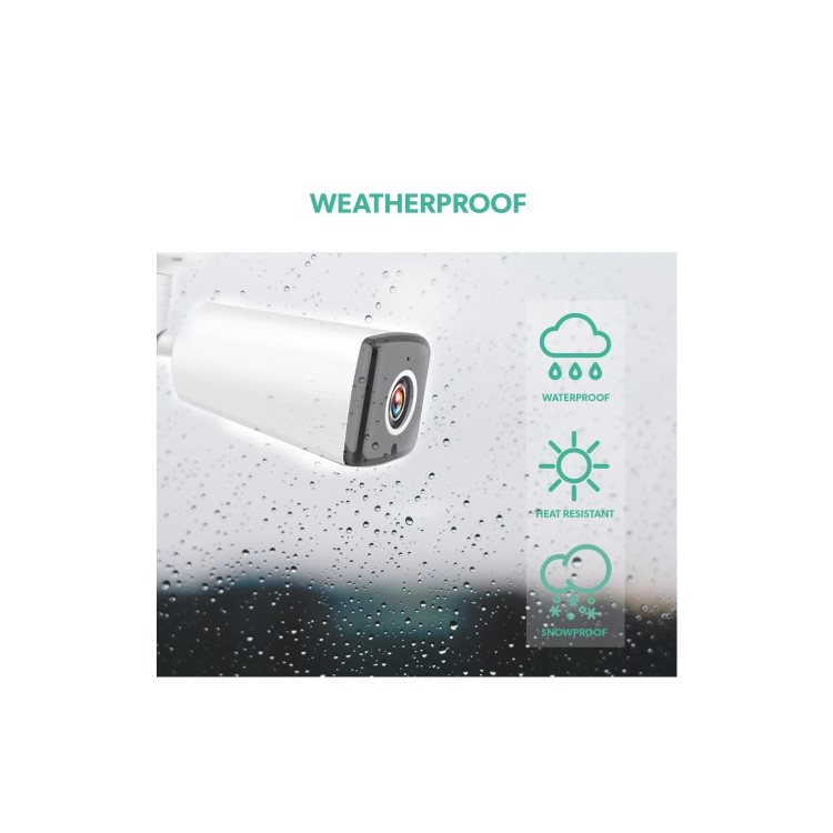 electriQ 8 Camera 4K Ultra HD DVR CCTV System No HDD