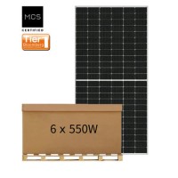3.3kW MCS Certified Solar System 6 panels Max 550W per Panel 228*113*3.5cm
