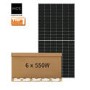 3.3kW MCS Certified Solar System 6 panels Max 550W per Panel 228*113*3.5cm