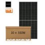 5.5Kw MCS Certified Solar System 10 panels Max 550W per Panel 228*113*3.5cm