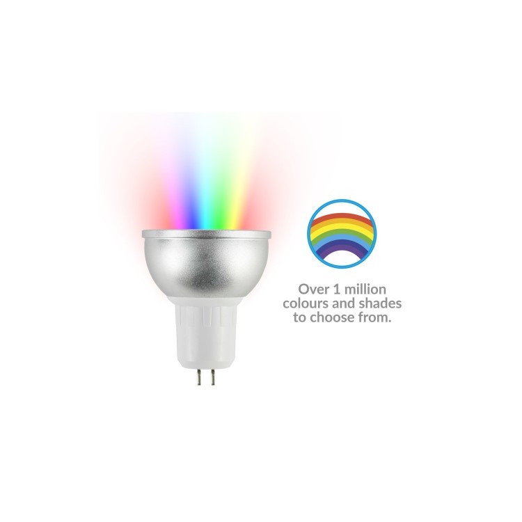 electriQ Smart Lighting Wifi Bulb - Alexa & Google Home compatible - 10 Pack 