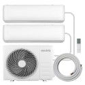 BUN/iQool-2MS9K9K/101714 electriQ iQool Multi-Split 2 x 9000 BTU Split Air Conditioner with Heat Pump and Full Installation Included