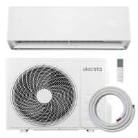 electriQ iQool 24000 BTU Split Air Conditioner with Heat Pump and Full Installation Included