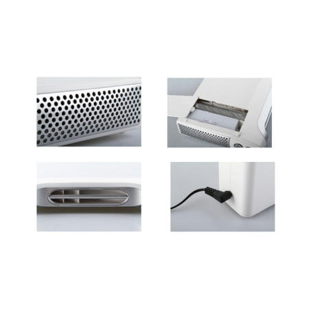 Compact Ultra Quiet Hepa and Plasma Air Purifier with anti-bacterial technology