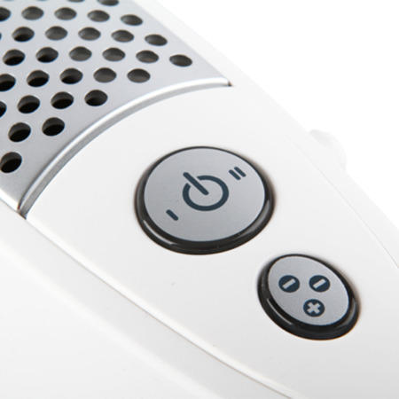 Compact Ultra Quiet Hepa and Plasma Air Purifier with anti-bacterial technology