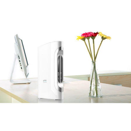 Compact Ultra Quiet Hepa and Plasma Air Purifier with anti-bacterial technology