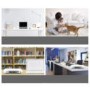 Compact Ultra Quiet Hepa and Plasma Air Purifier with anti-bacterial technology