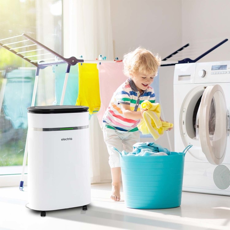 electriQ Premium 12L Low-Energy Quiet Laundry Dehumidifier