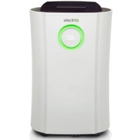 GRADE A2 - electriQ 12 litre Low Energy Dehumidifier for up to 3 bed house with Digital Humidistat and UV Plasma Air Purifier