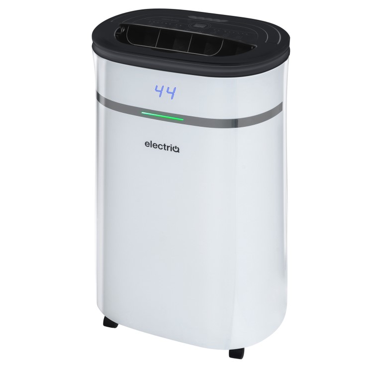 Refurbished electriQ 12 Litre Low Energy UV Ioniser Antibacterial Dehumidifier