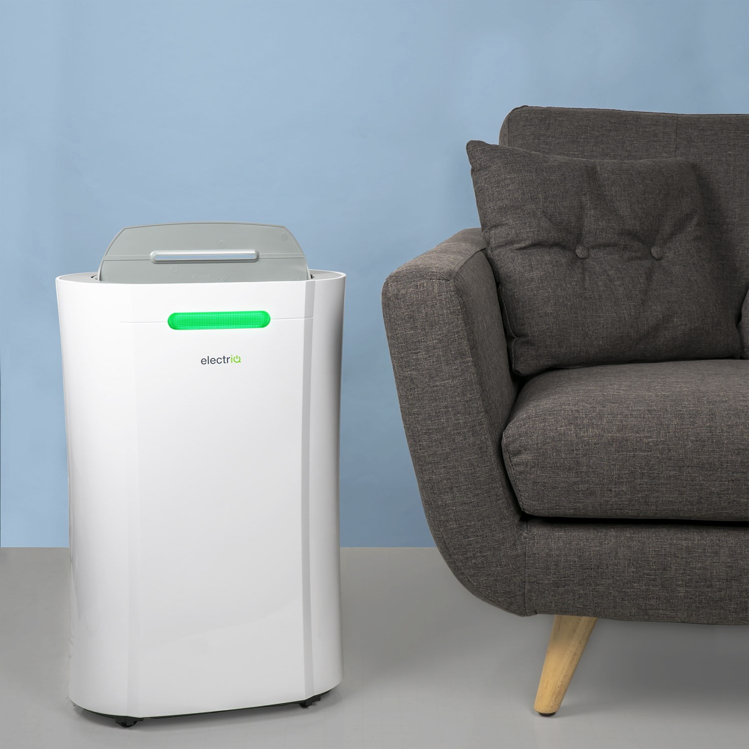 Electriq 20l low energy smart app wifi alexa dehumidifier best sale for 2 to 5 bed houses with uv air purifier