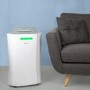 GRADE A3 - electriQ 12L Low Energy Smart App Wi-Fi Alexa Dehumidifier for up to 3 bed house with UV Air Purifier 