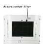 GRADE A2 - electriQ 12 Litre Dehumidifier with Digital Humidistat and Air Purifier