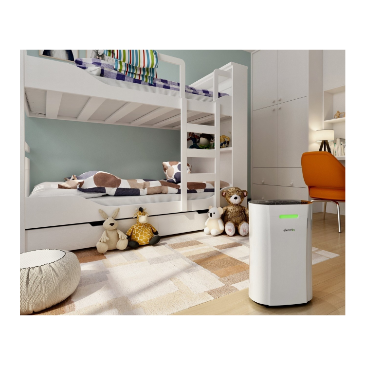GRADE A2 - electriQ  12L Smart Wi-Fi Alexa Dehumidifier for up to 3 bed house with  Air Purifier 