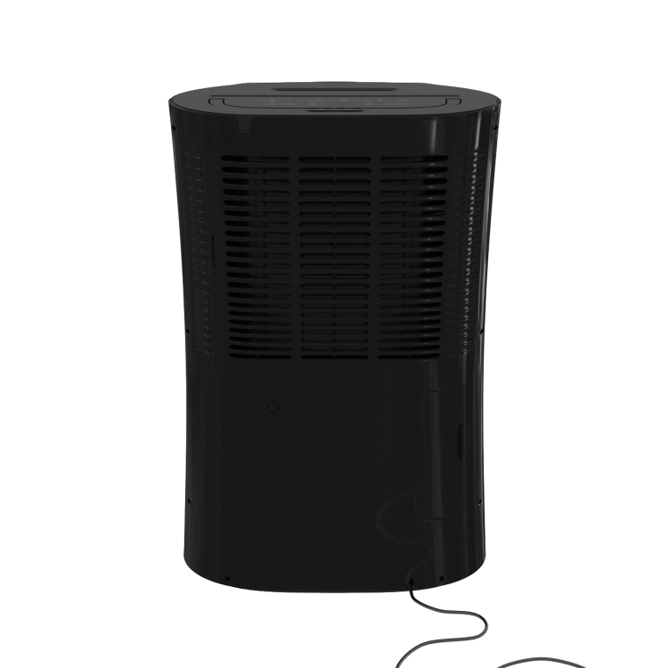Refurbished electriQ 20 Litre Black Low Energy UV Antibacterial Dehumidifier with HEPA Air Purifier