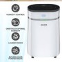 Refurbished electriQ 20 Litre Low Energy UV Antibacterial Dehumidifier with HEPA Air Purifier