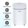 GRADE A2 - electriQ 20 Litre Dehumidifier with Humidistat Laundry Mode and Carbon Odour Filter