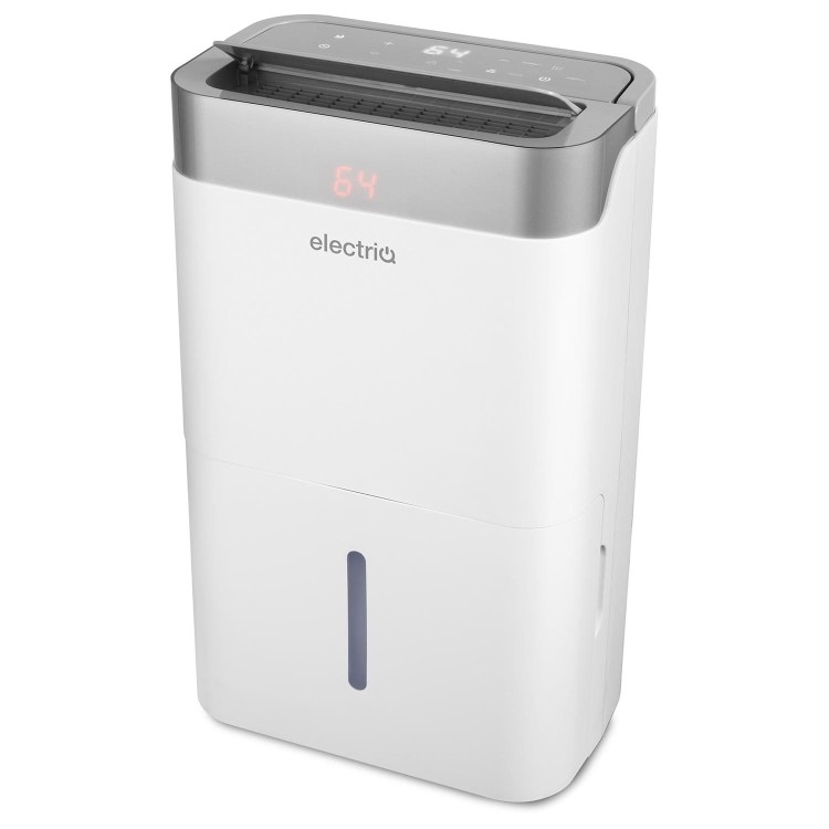 Refurbished electriQ 20 Litre Smart App Alexa Low Energy Dehumidifier with UV Air Purifier