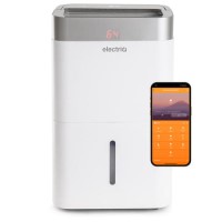 Refurbished electriQ 20 Litre Smart App Alexa Low Energy Dehumidifier with UV Air Purifier