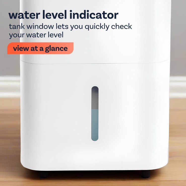 Refurbished electriQ 20 Litre Smart App Alexa Low Energy Dehumidifier with UV Air Purifier