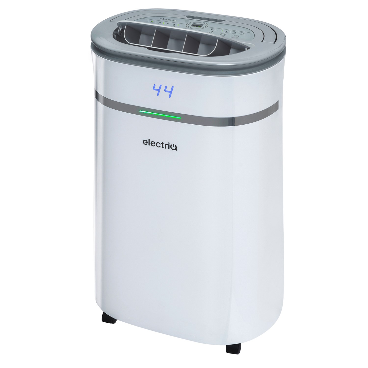 Mould and Mildew Suitable for up to 3 Bed House and Fitted with Multi Stage air Purifier and WiFi Control Condensation for Damp electriQ 12L Low Energy Dehumidifier