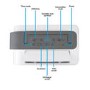Refurbished electriQ 25 Litre Smart App Alexa Low Energy Dehumidifier with True Hepa and UV Air Purifier