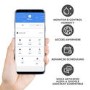 Refurbished electriQ 25 Litre Smart App Alexa Low Energy Dehumidifier with True Hepa and UV Air Purifier
