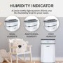 Refurbished electriQ 25 Litre Smart App Alexa Low Energy Dehumidifier with True Hepa and UV Air Purifier