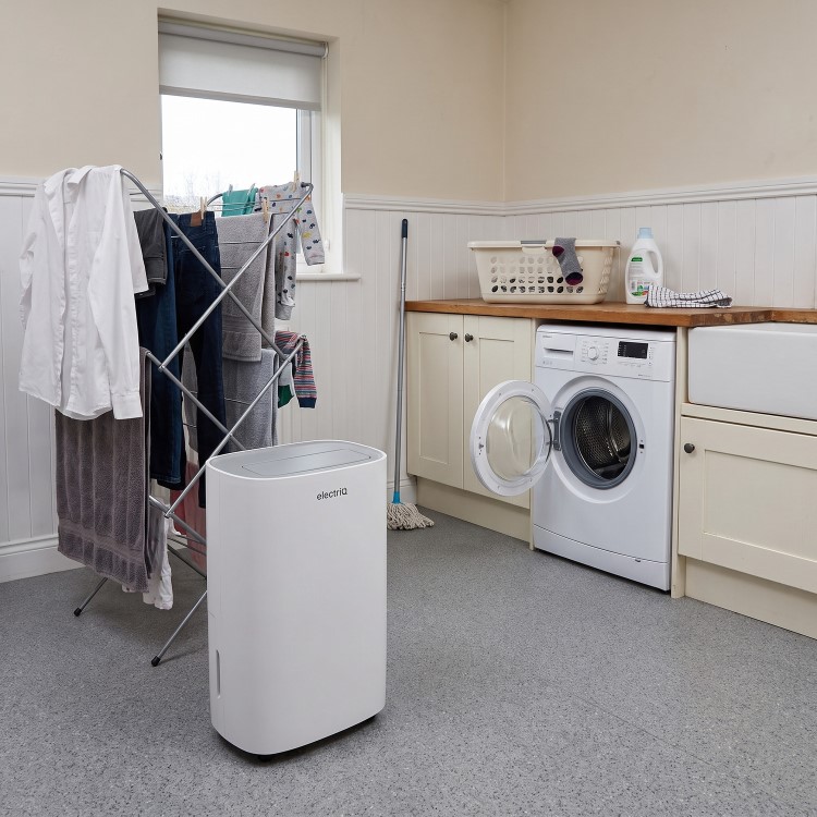 electriQ Premium 30L Smart Quiet Low-Energy Laundry Dehumidifier