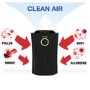 Refurbished electriQ 20 Litre Black Low Energy UV Antibacterial Dehumidifier with HEPA Air Purifier